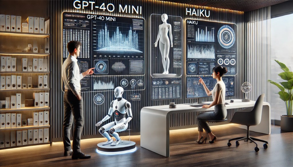 Confronto tra Modelli AI: GPT-4o mini vs&nbsp;Haiku