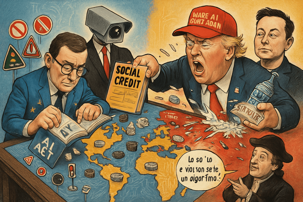 L’INTELLIGENZA ARTIFICIALE TRA REGOLE E FAR&nbsp;WEST