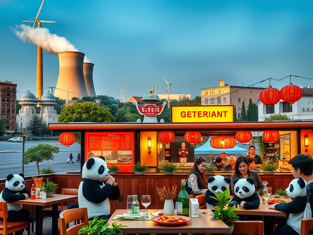 Un mondo nucleare e vegetariano