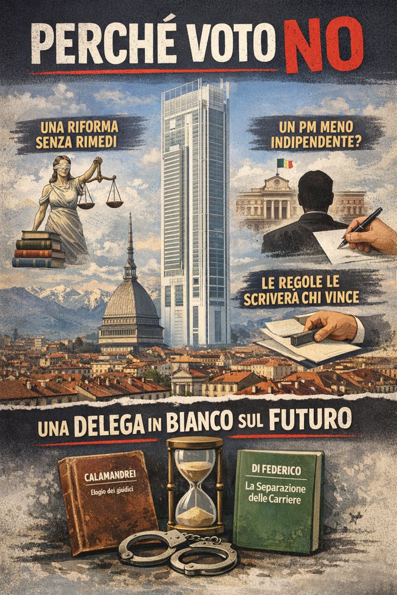 Perché voto NO (senza fotoritocco)